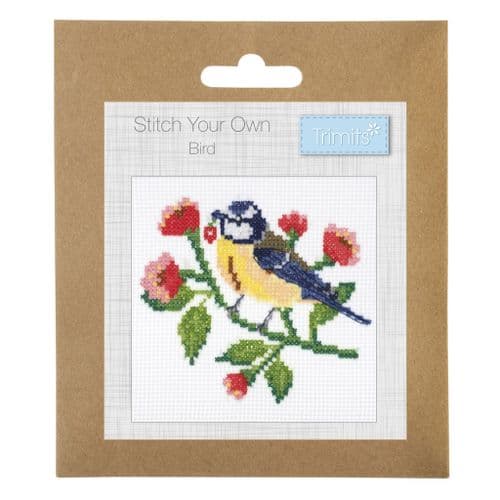 Bird Mini cross stitch kit