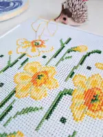 Birth Flower Hoop SAL from Artmishka Designs Project Pack