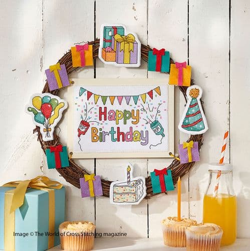 Birthday Wreath WOXS Issue 330 project pack