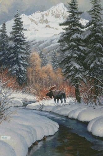 Blanket of Snow (Large) by Artecy printed cross stitch chart