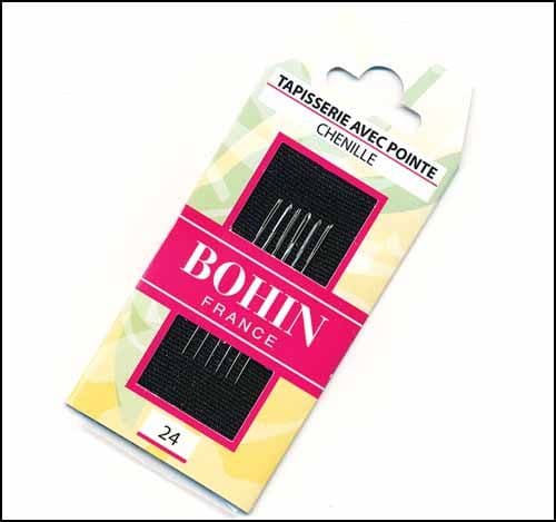 Bohin Big Eye/Chenille Embroidery Needles - Size 24