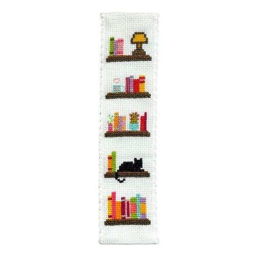 Booklover Cross Stitch Bookmark Kit