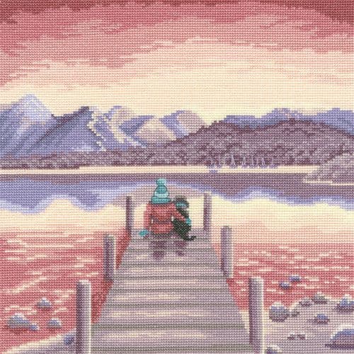 Bothy Threads A Pawfect Place By The Water Lucy Pittaway cross stitch kit