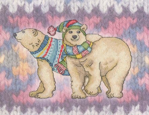 Bothy Threads A Polar Pair cross stitch kit