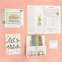 Bothy Threads A Pup's Life - Hannah Dale cross stitch kit