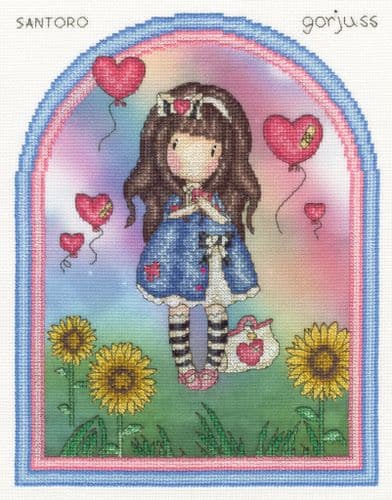Bothy Threads Be Kind To Yourself Gorjuss cross stitch kit