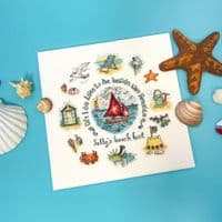 Bothy Threads Beside the Seaside cross stitch kit