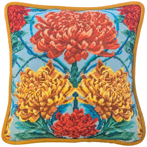 Bothy Threads Caustic Chrysanthemum Forbidden Botanicals tapestry kit