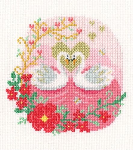 Bothy Threads Cherished Love cross stitch kit