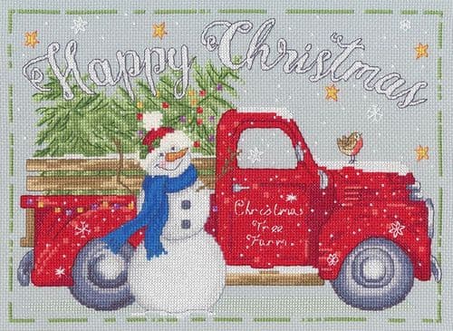 Bothy Threads Christmas Tree Farm cross stitch kit