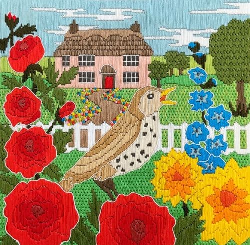 Bothy Threads Cottage Garden long stitch kit - BEING DISCONTINUED
