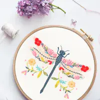 Bothy Threads Dragonfly cross stitch kit
