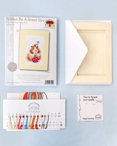 Bothy Threads Especially For You Guinea Be A Great Day - Thread & Fabric Pack