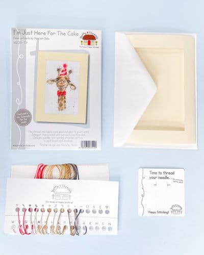 Bothy Threads Especially For You I'm Just Here For The Cake - Thread & Fabric Pack