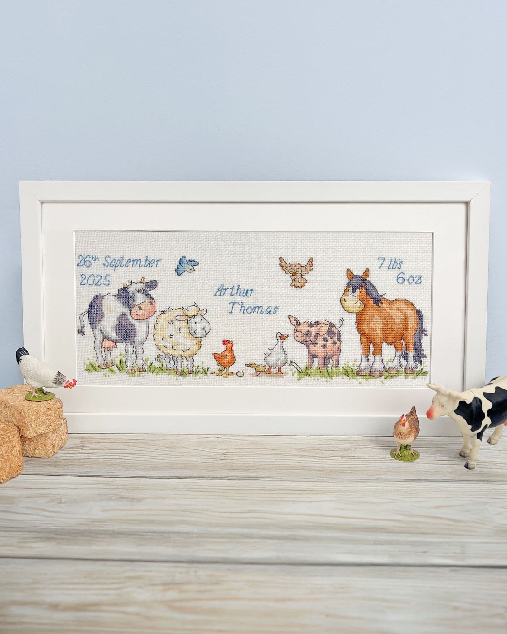 Kit Punto Croce Sotto Il Mare Bothy Threads - Tela Aida Blu 14 Count, Dimensioni 26x36 Cm, Con Schema E Cotone - 4