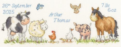 Bothy Threads Farmyard Welcome cross stitch kit