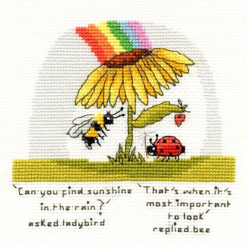 Bothy Threads Finding Sunshine cross stitch kit