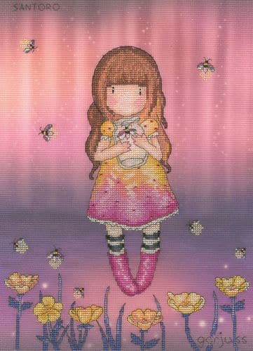 Bothy Threads Firefly Dawn Gorjuss cross stitch kit