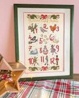 Bothy Threads Five Gold Rings cross stitch kit