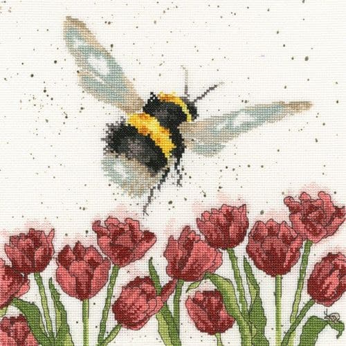 Bothy Threads Flight of the Bumblebee - Hannah Dale cross stitch kit