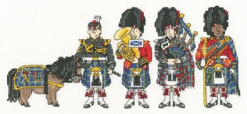 Bothy Threads Flower of Scotland Coronation Collection cross stitch kit