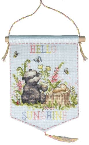 Bothy Threads Hello Sunshine cross stitch kit