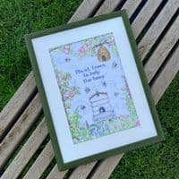 Bothy Threads Help The Bees cross stitch kit