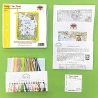 Bothy Threads Help The Bees cross stitch kit
