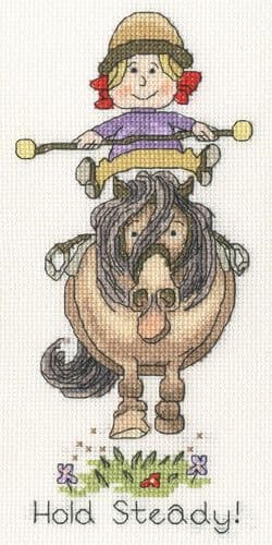 Bothy Threads Hold Steady! cross stitch kit