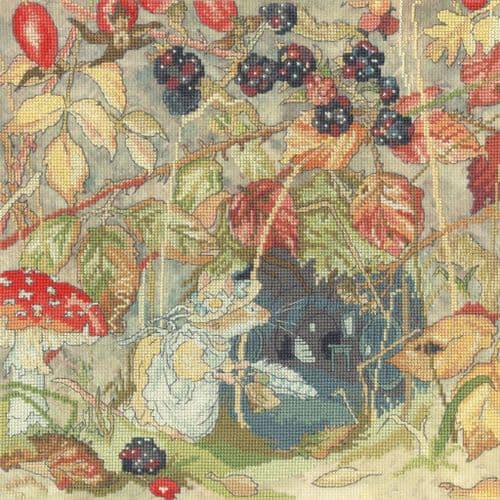 Bothy Threads I Wonder If Anyone Lives Down There? cross stitch kit - EXCESS STOCK