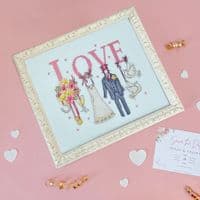 Bothy Threads It Must Be Love cross stitch kit