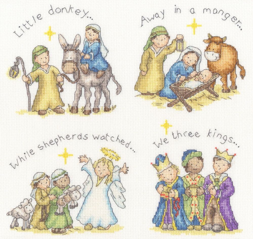 Bothy Threads Little Donkey cross stitch kit