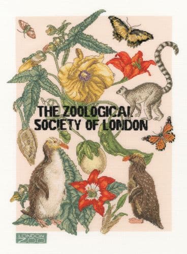 Bothy Threads Magic Of Mother Nature Zoological Society cross stitch kit
