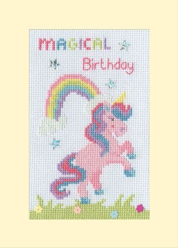 Bothy Threads Magical Birthday card cross stitch kit - EXCESS STOCK