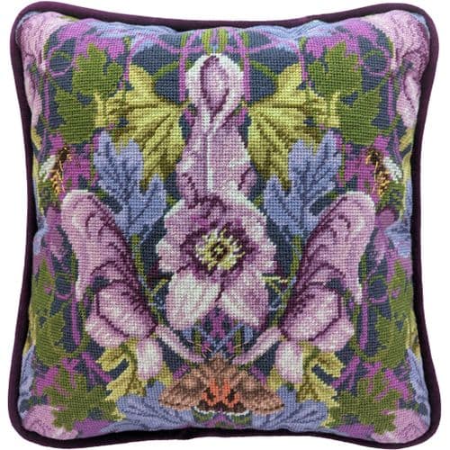Bothy Threads Midnight Wolfsbane Forbidden Botanicals tapestry kit