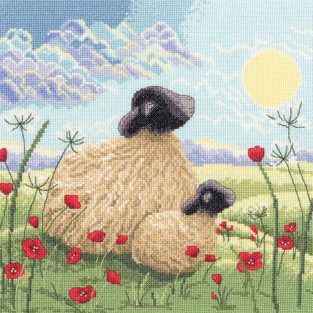 Bothy Threads Mum and Me Lucy Pittaway cross stitch kit