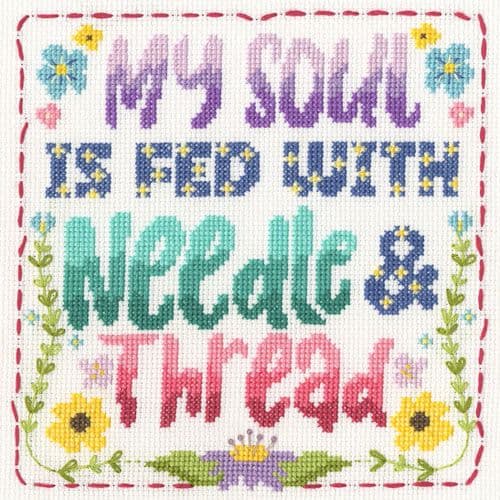 Bothy Threads Needle And Thread cross stitch kit