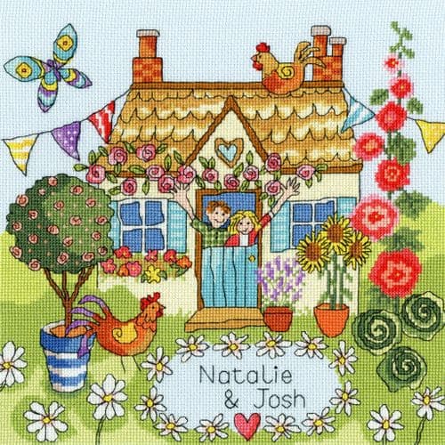 Bothy Threads Our House cross stitch kit