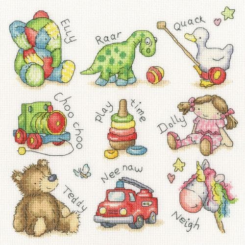 Bothy Threads Play! cross stitch kit