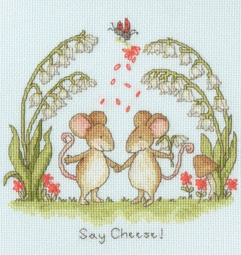 Bothy Threads Say Cheese! cross stitch kit