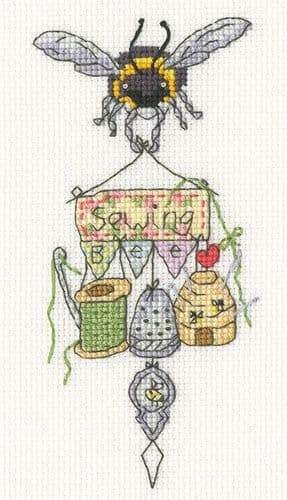 Bothy Threads Sewing Bee cross stitch kit