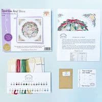 Bothy Threads Sparkle and Shine embroidery kit