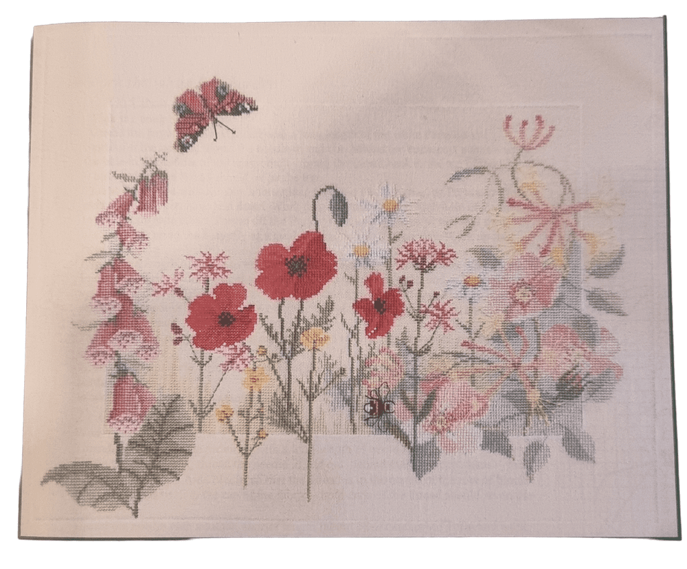 Bothy Threads Summer Wild Flowers cross stitch kit EXCESS STOCK