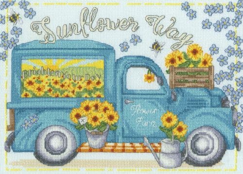 Bothy Threads Sunflower Way cross stitch kit