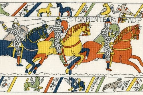 Bothy Threads The Cavalry Bayeux Tapestry cross stitch kit - EXCESS STOCK