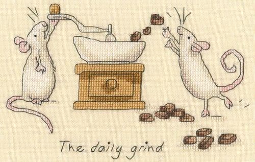 Bothy Threads The Daily Grind cross stitch kit