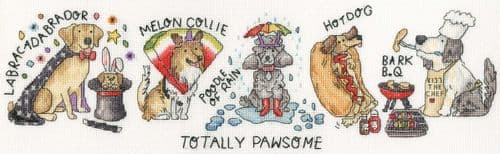 Bothy Threads Totally Pawsome cross stitch kit