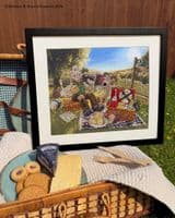Bothy Threads Wallace & Gromit Countryside Picnic cross stitch kit