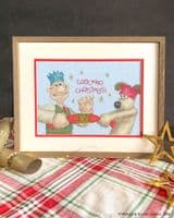 Bothy Threads Wallace & Gromit Cracking Christmas! cross stitch kit