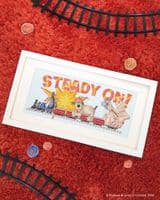 Bothy Threads Wallace & Gromit Steady On! cross stitch kit